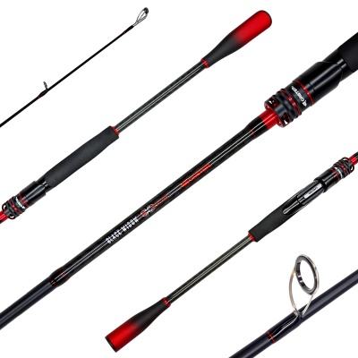 Caña Caster Black Widow 2.10m Spinning 3 Tramos 10-20 Lb 8-25g