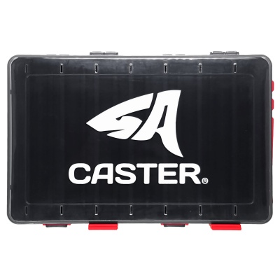 Caja Caster Para Señuelos Doble Faz 16 Divisiones 27,5x18,5x5cm