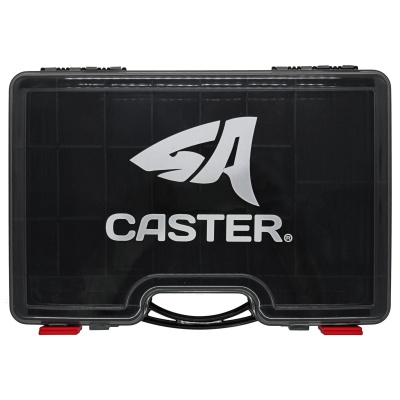 Caja Caster Para Señuelos Doble Faz 44 Divisiones 29,5x21x6,2cm